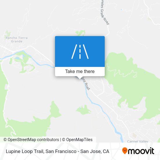 Mapa de Lupine Loop Trail