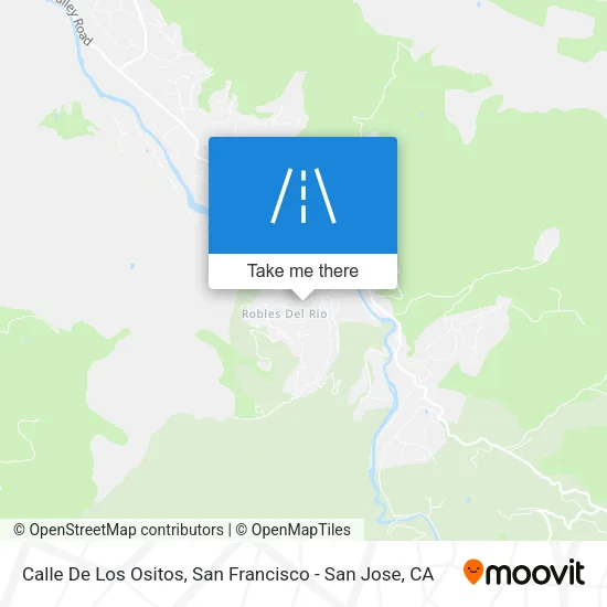 Mapa de Calle De Los Ositos