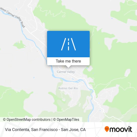 Mapa de Via Contenta