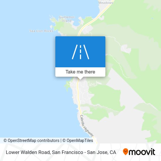 Mapa de Lower Walden Road