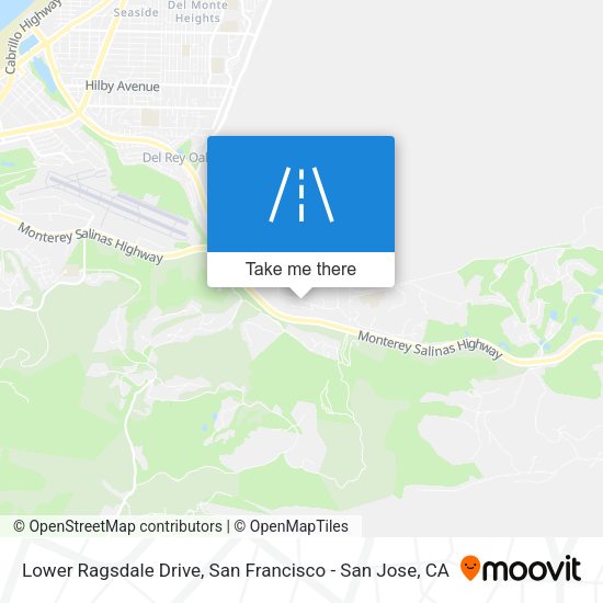 Lower Ragsdale Drive map