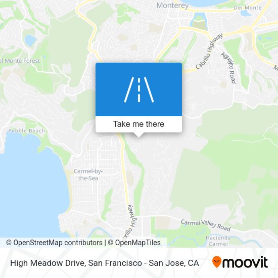 Mapa de High Meadow Drive