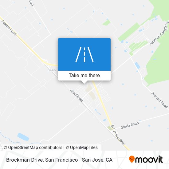 Mapa de Brockman Drive