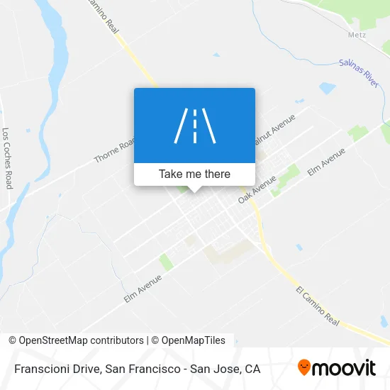 Franscioni Drive map