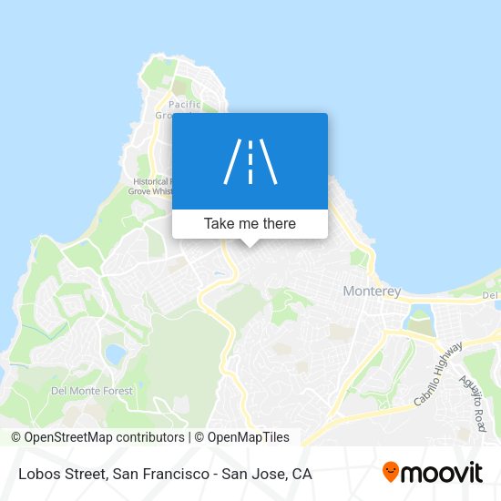 Mapa de Lobos Street