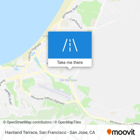Haviland Terrace map