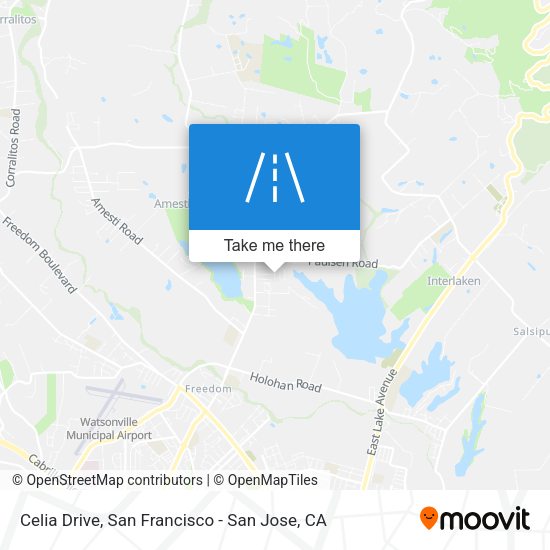 Mapa de Celia Drive