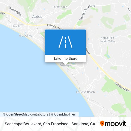 Seascape Boulevard map