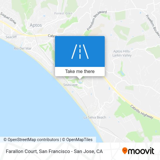 Mapa de Farallon Court