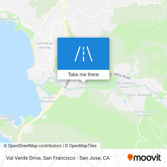 Mapa de Val Verde Drive