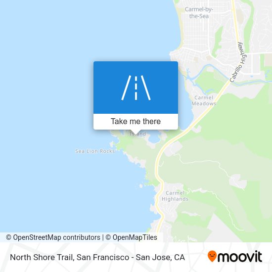 North Shore Trail map