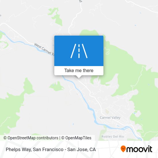 Mapa de Phelps Way