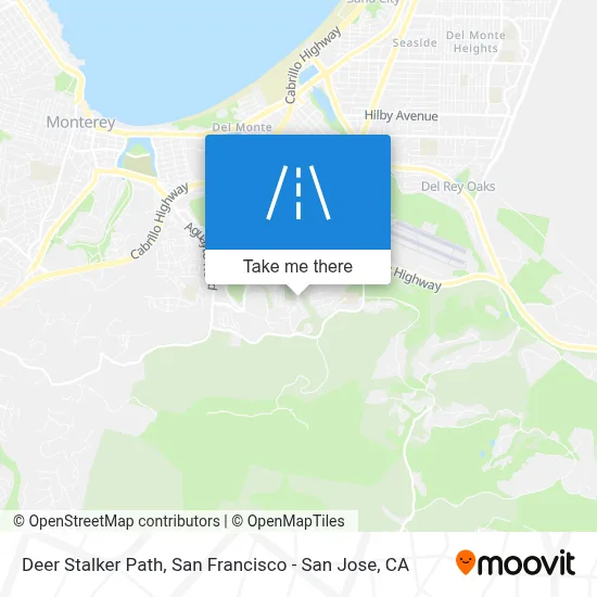 Deer Stalker Path map