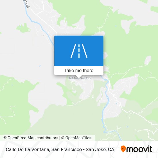 Mapa de Calle De La Ventana
