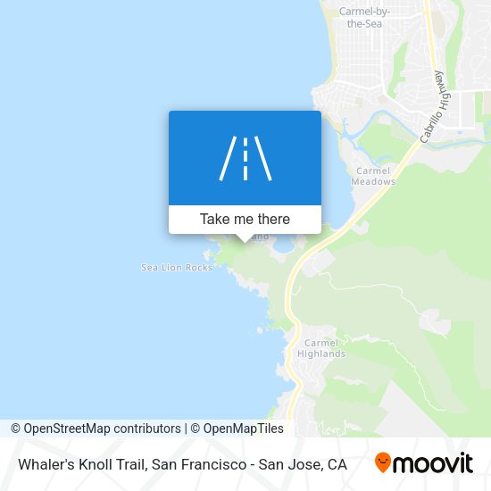 Whaler's Knoll  Trail map