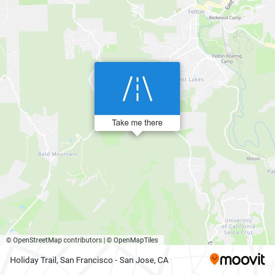 Holiday Trail map