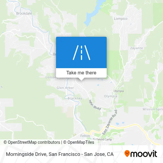 Morningside Drive map