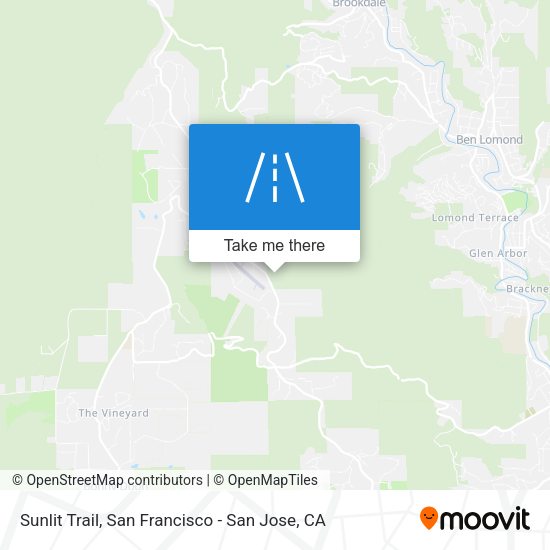 Mapa de Sunlit Trail