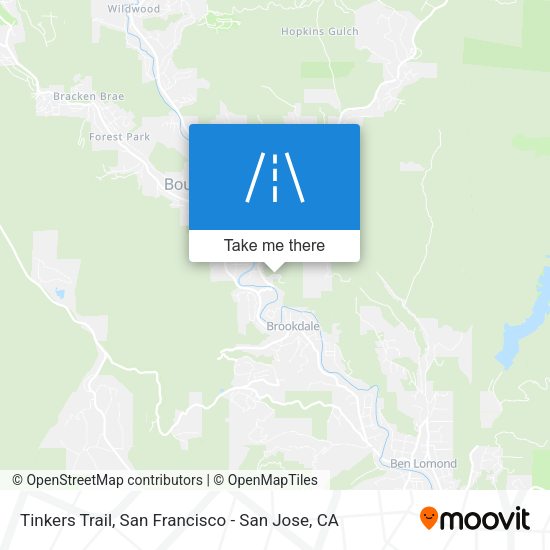 Mapa de Tinkers Trail