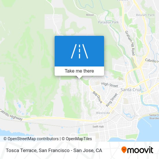 Mapa de Tosca Terrace
