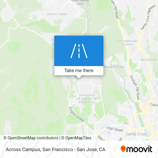 Across Campus map
