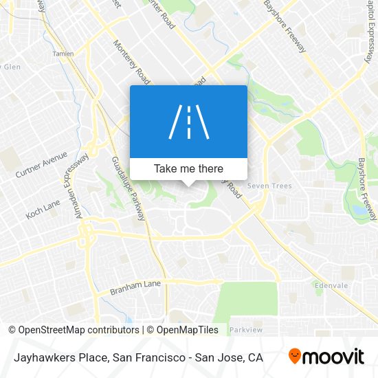Mapa de Jayhawkers Place