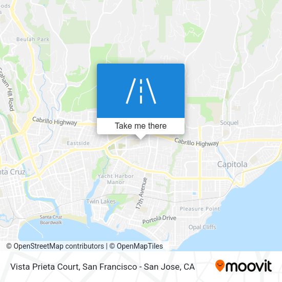 Vista Prieta Court map