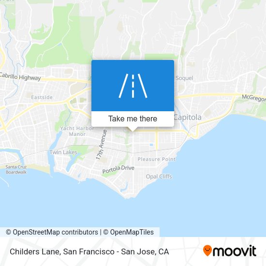 Mapa de Childers Lane