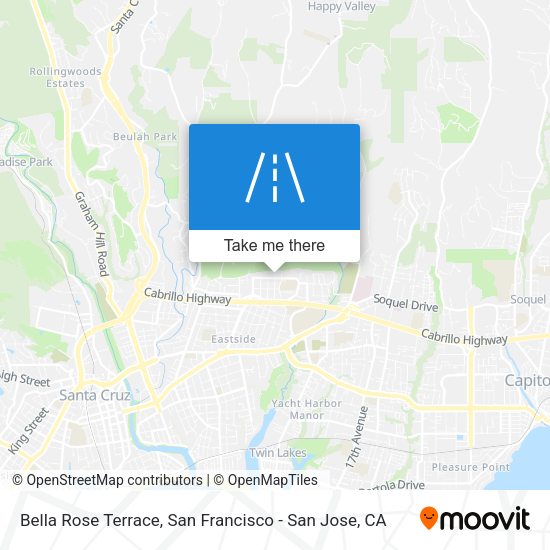 Bella Rose Terrace map