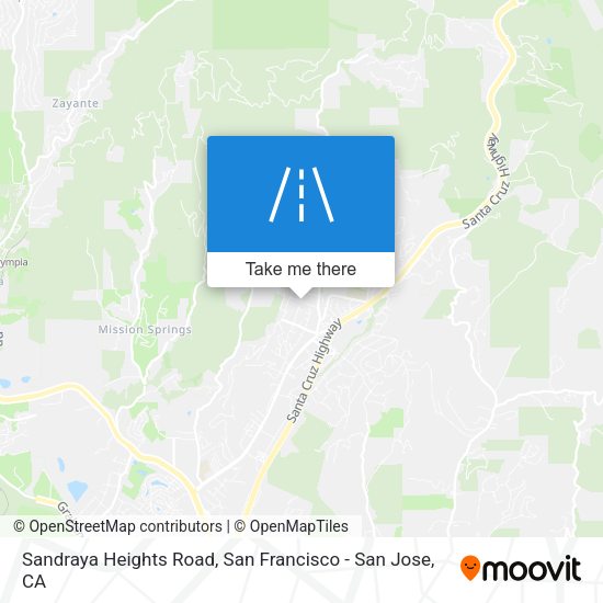 Mapa de Sandraya Heights Road