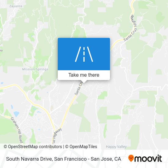 South Navarra Drive map