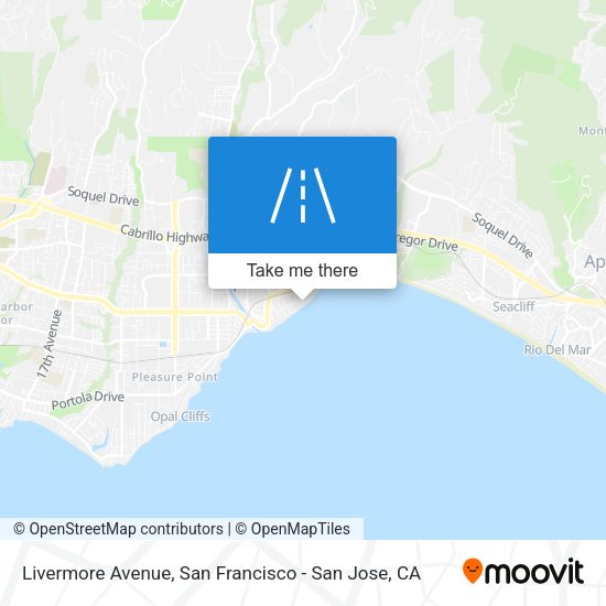 Livermore Avenue map