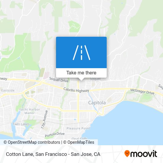 Mapa de Cotton Lane