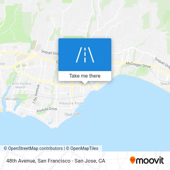 48th Avenue map