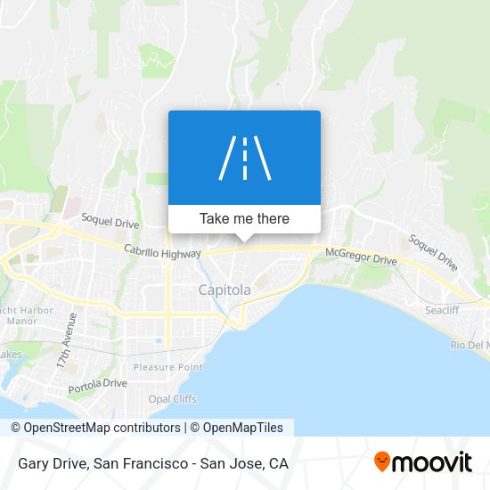 Mapa de Gary Drive