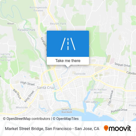Market Street Bridge map