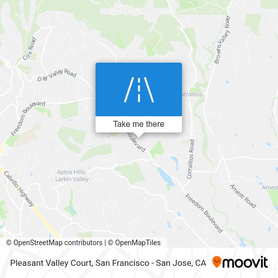 Mapa de Pleasant Valley Court