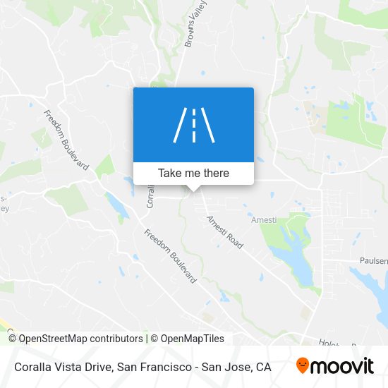 Mapa de Coralla Vista Drive