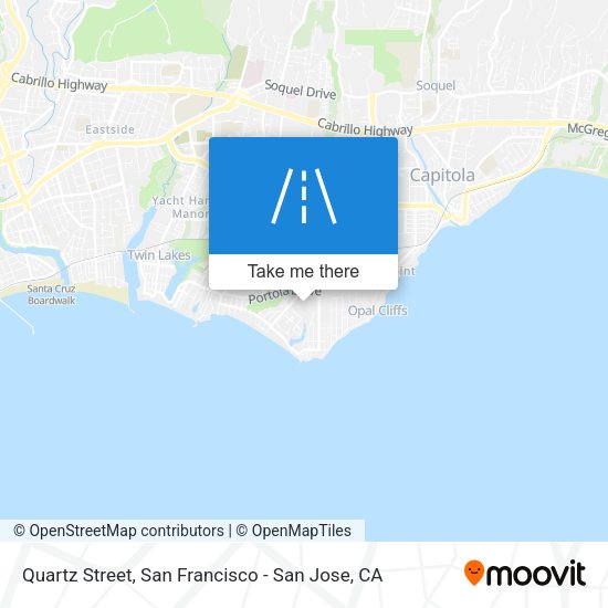 Mapa de Quartz Street