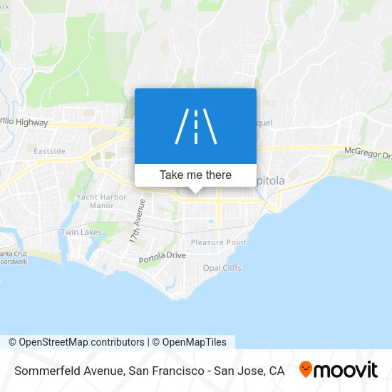 Sommerfeld Avenue map