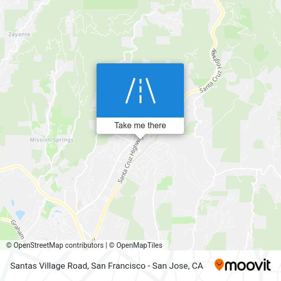 Santas Village Road map