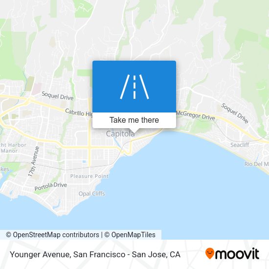 Mapa de Younger Avenue