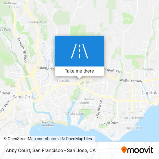 Abby Court map