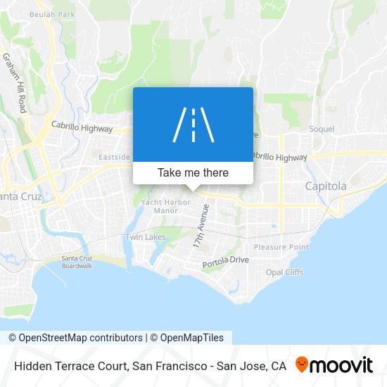 Hidden Terrace Court map