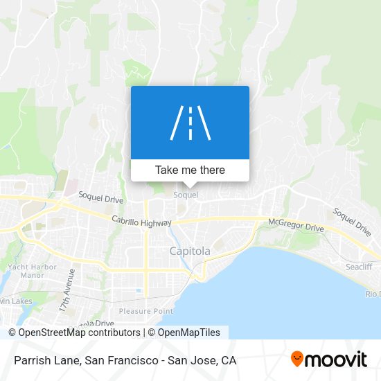 Mapa de Parrish Lane