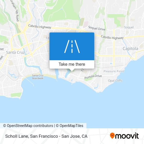 Scholl Lane map