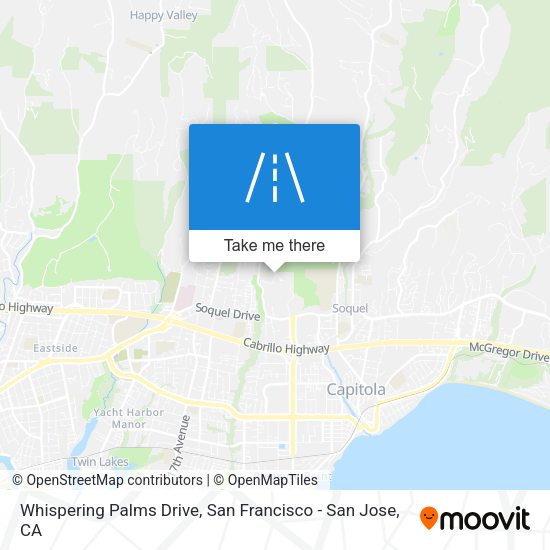 Mapa de Whispering Palms Drive