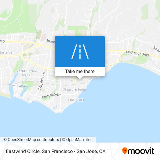 Eastwind Circle map