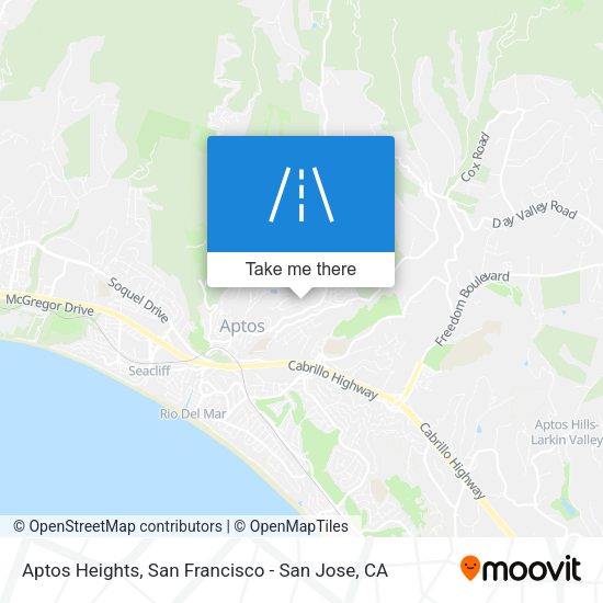 Mapa de Aptos Heights