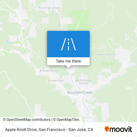 Apple Knoll Drive map